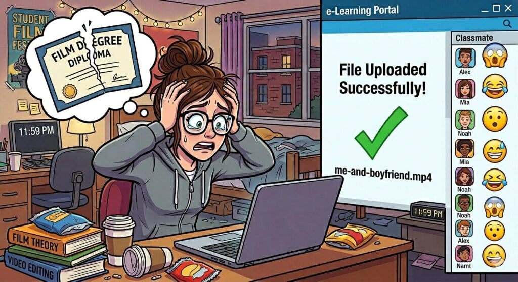 The Portal of Doom: How One Wrong Click Might Get Me Expelled
