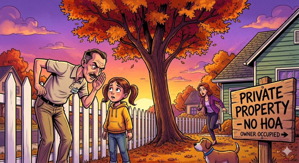 Neighborhood HOA RECRUITED My 6-Year-Old to Kill Our Tree