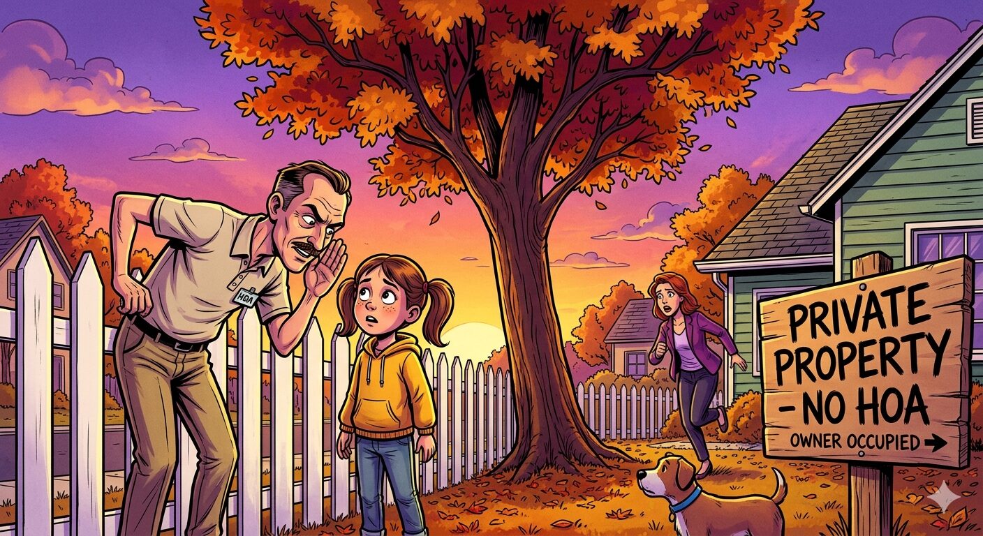 Neighborhood HOA RECRUITED My 6-Year-Old to Kill Our Tree