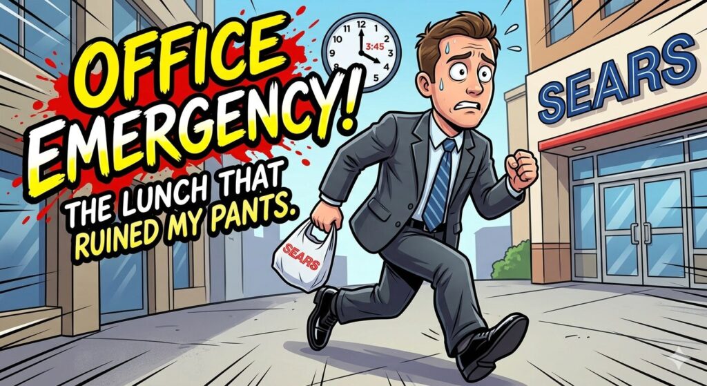 I Messed Up My Suit and Tie: An Early 2000s Office Disaster