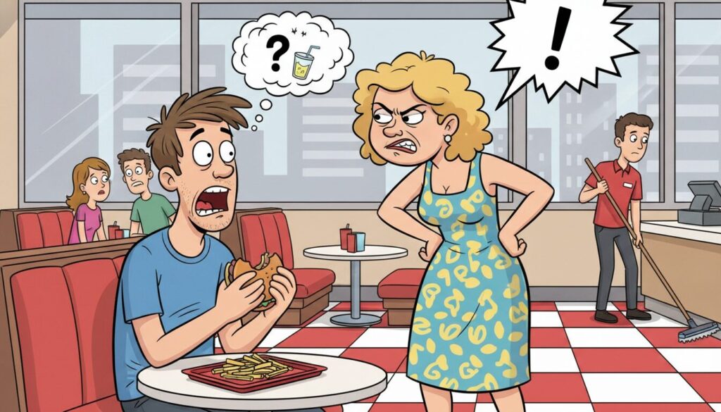 A Restaurant Customer Mistook Me For an Employee, Demanded Service, Then Threatened Arrest for My Lunch