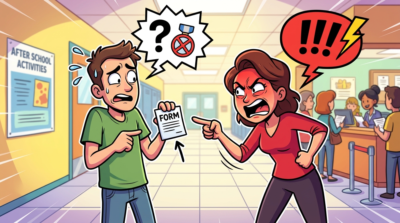 An Entitled Stranger Accused Me of Being a Loafing School Employee While I Was Just a Waiting Parent