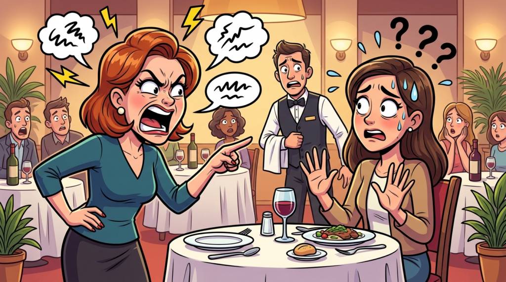 A Furious Diner Mistook Me For Staff, Then Tried To Get Me Fired And Arrested For Not Providing Service