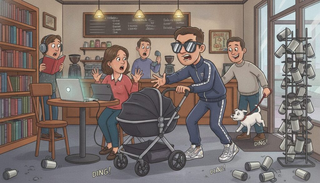 Man demands woman’s tablet and power bank for his baby and becomes enraged when she refuses until a well-dressed stranger subtly shames him into leaving