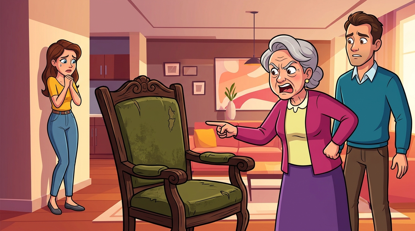 Am I the Jerk? MIL’s Heirloom Chair Causes Family Feud in Small Apartment