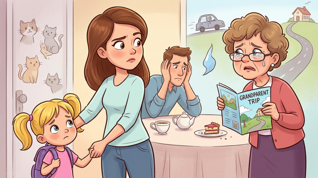 Am I the Jerk for saying no to my mother-in-law’s long trip with my four-year-old because of cat allergies?