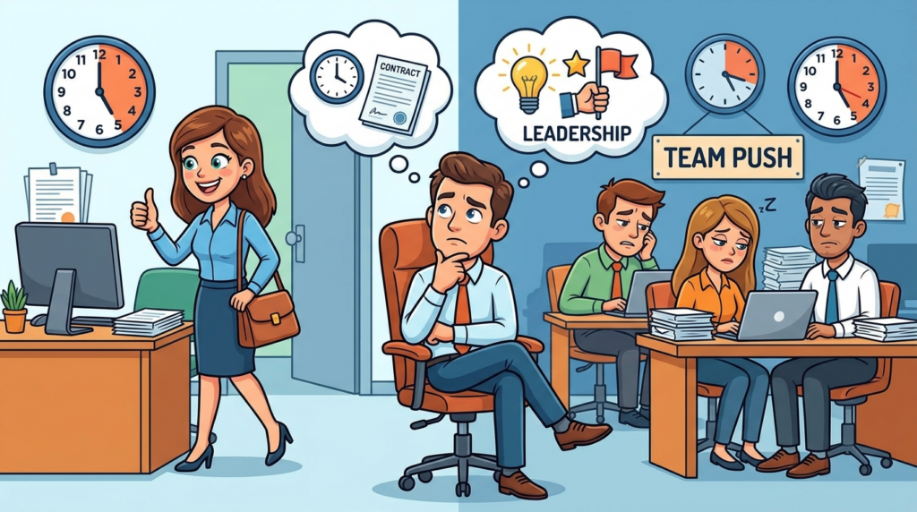 Am I the Jerk for denying a promotion to an excellent 9-5 employee who won’t go the extra mile?