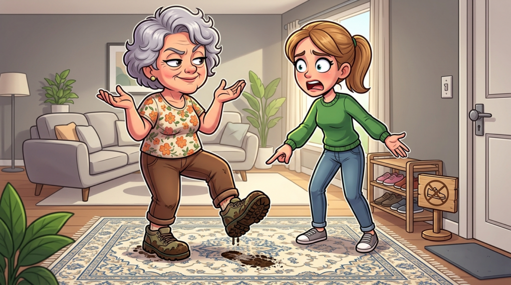 Am I the Jerk for standing up to my mom who disrespected my new rug and guilt-tripped me?