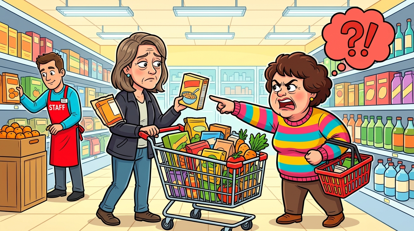 An entitled shopper bizarrely claimed I worked at the store, trapping me and demanding specific product assistance