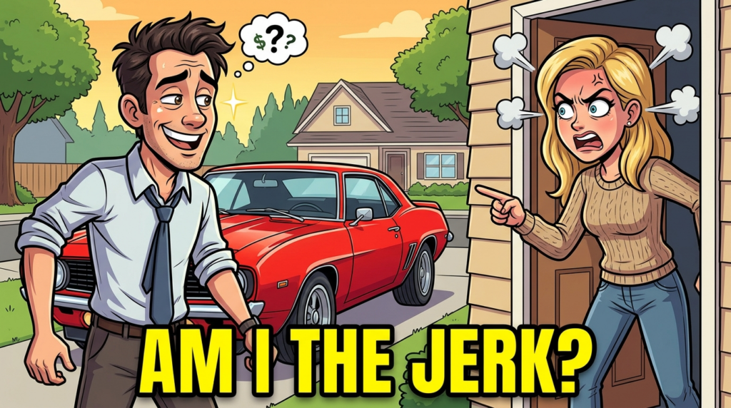 Am I the Jerk for buying a vintage muscle car with our joint savings without telling my wife?