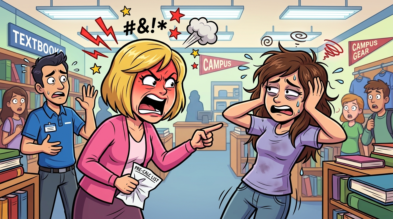 A Campus Bookstore Shopper Bizarrely Mistook Me For An Employee And Threatened To Have Me Fired