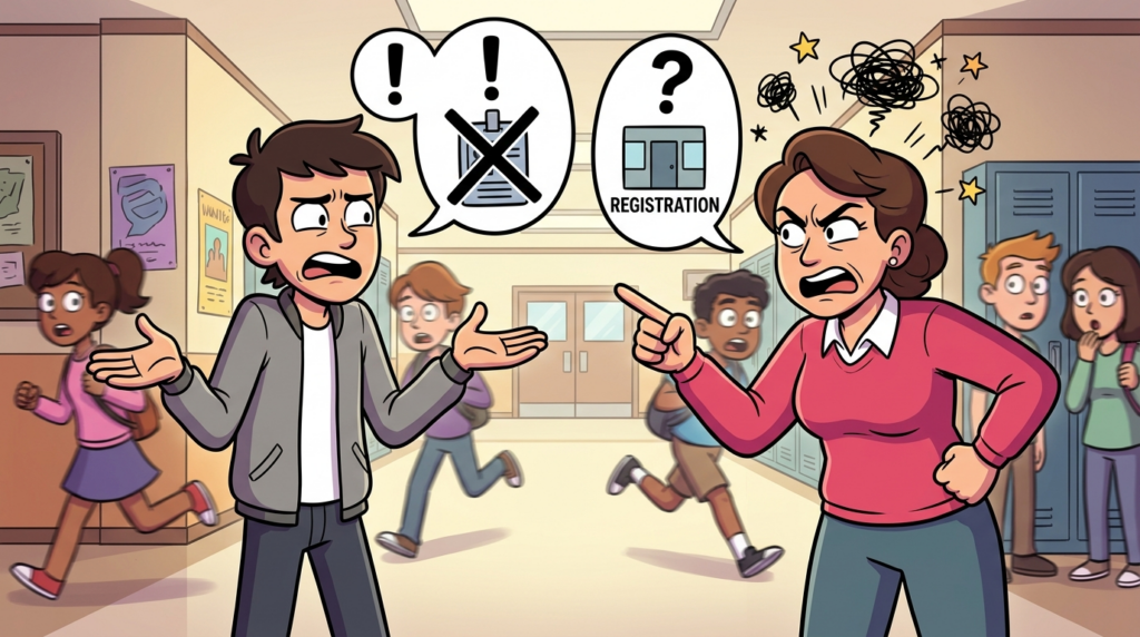 An Irate Parent Demanded Registration Assistance and Tried to Fire Me From a School Job I Didn’t Have