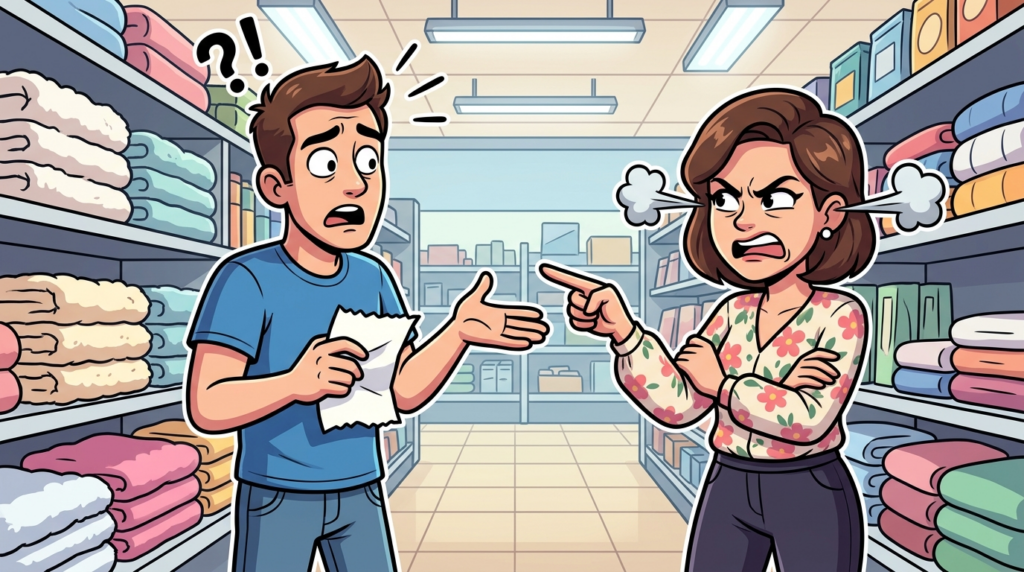 A Department Store Customer Angrily Demanded I Perform Employee Duties and Threatened My Non-Existent Job