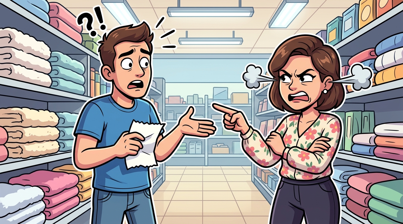 A Department Store Customer Angrily Demanded I Perform Employee Duties and Threatened My Non-Existent Job