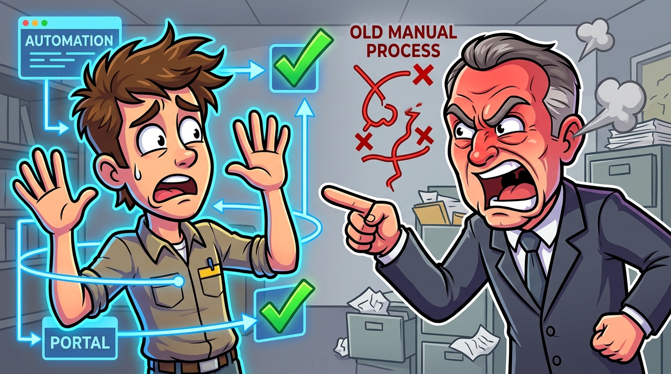 Am I the Jerk for automating a company process without boss’s approval and now facing termination?
